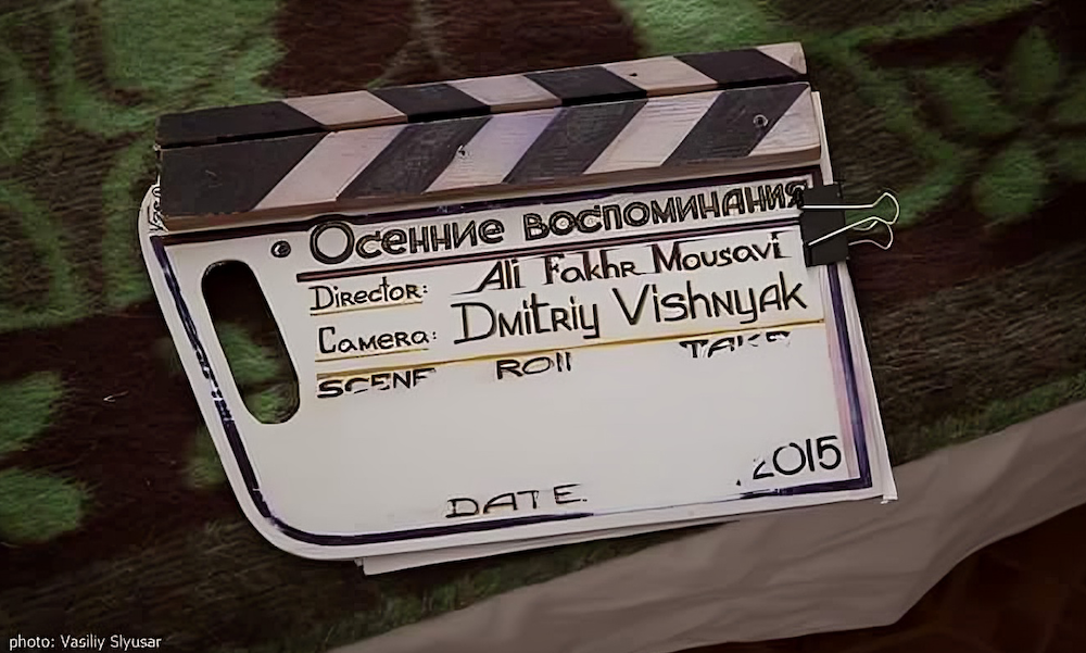 Reportage: Filming Autumn Memories in Ukraine – Ali FakhrMousavi’s War Drama